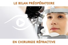 Le bilan preoperatoire en chirurgie refractive : Lasik et pkr